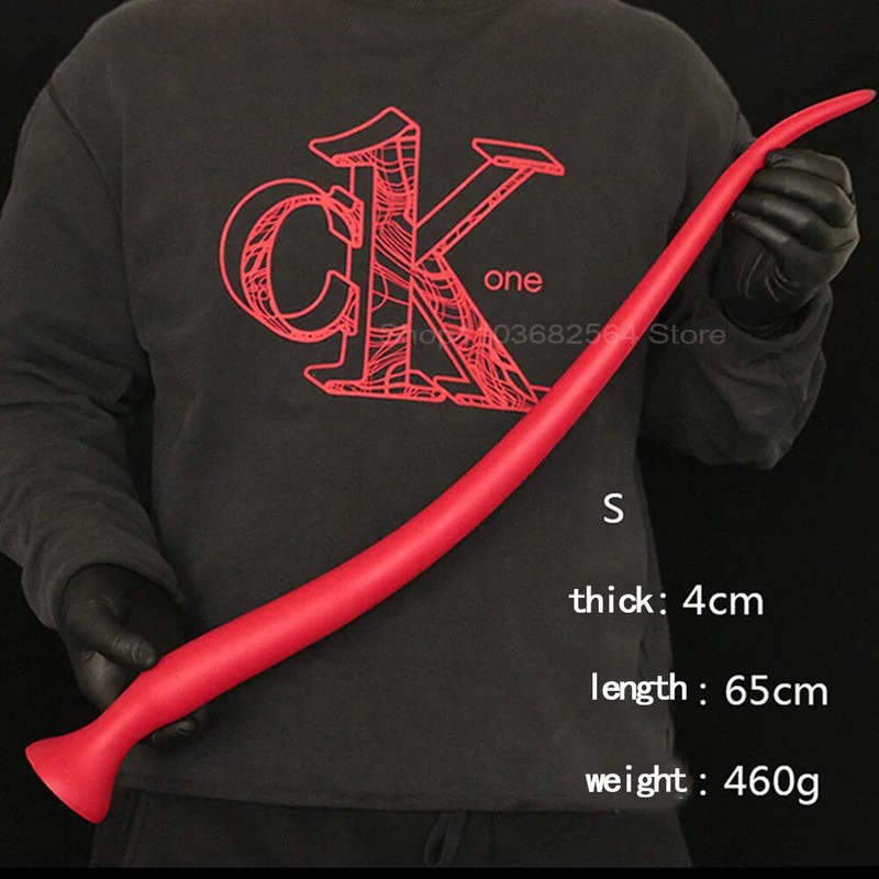 64cm Super Long Silicone Anal Plug Whip Plug Big Anal Dildo ButtPlug Sex Toys