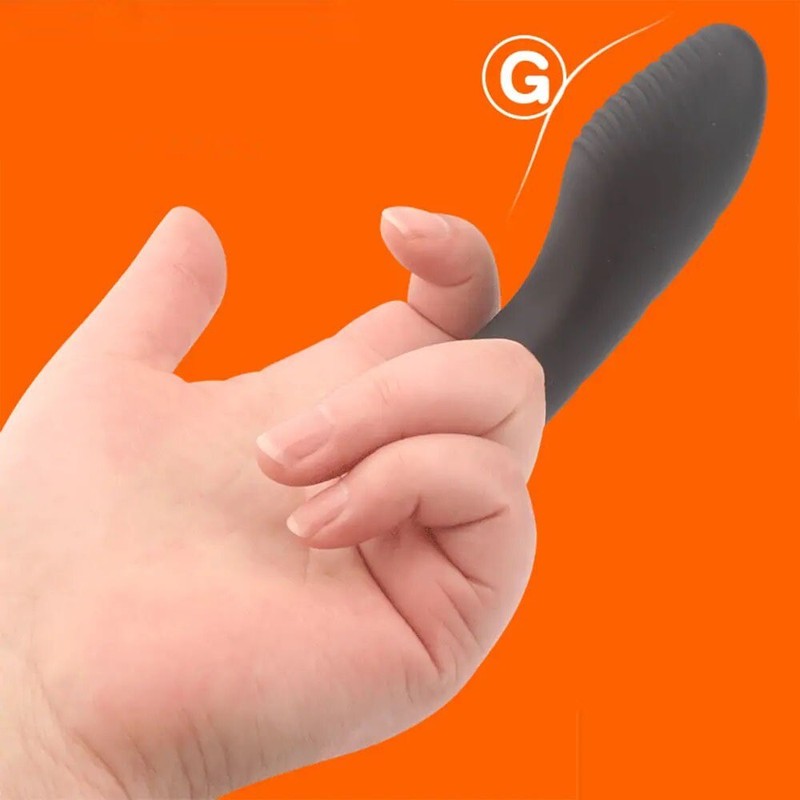 Silicone Vibrating Finger Massager Sleeve Clitoral G-spot Vibrator gallery