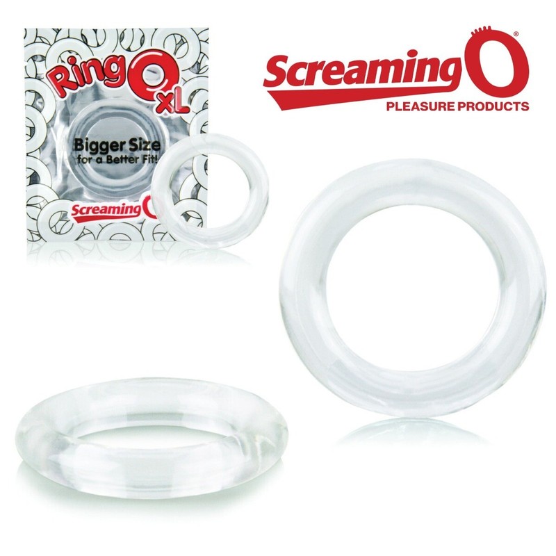 Screaming O RingO X3 Silicone Penis Erection Enhancer Prolong Cock Ring Donut