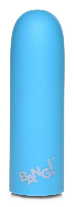 Bang! 10X Mega Bullet Vibrator Blue – Rechargeable Discreet Mini Clitoral Vibe