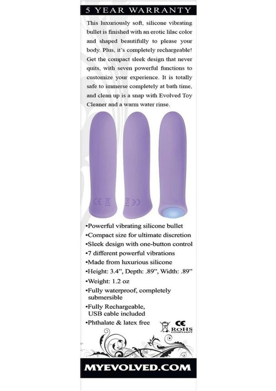 Purple Haze Rechargeable Bullet Vibrating Bullet gallery