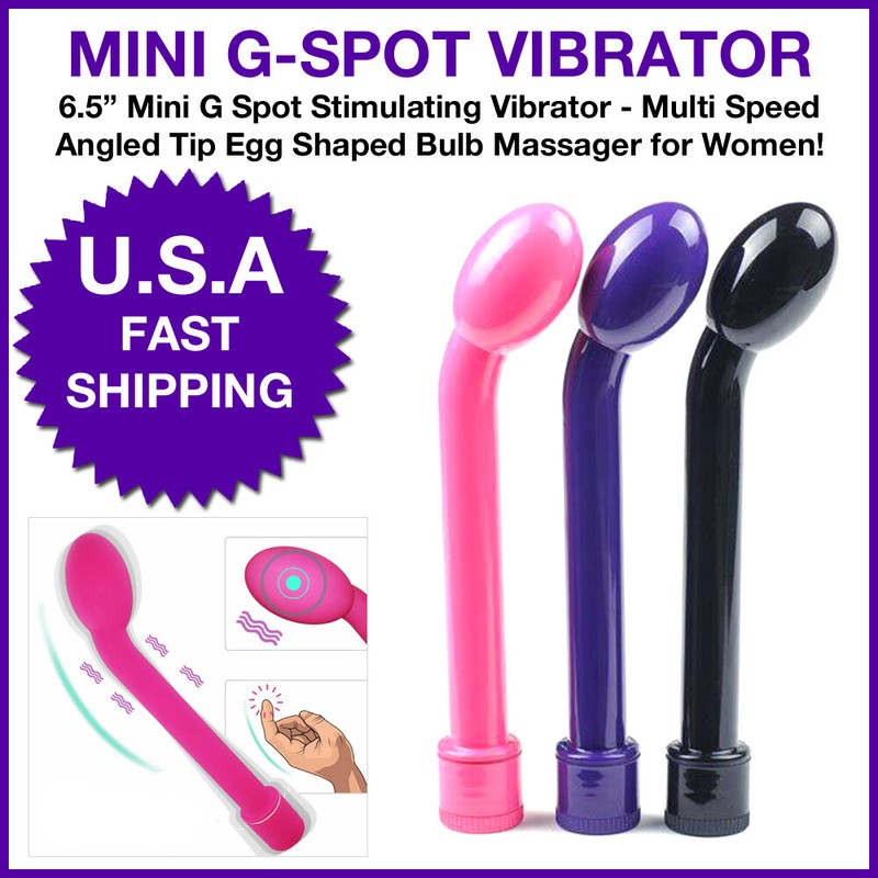Prostate Multi-Speed Massager Anal Butt Plug Waterproof 6.5&Prime; Vibrator G-Spot Toy