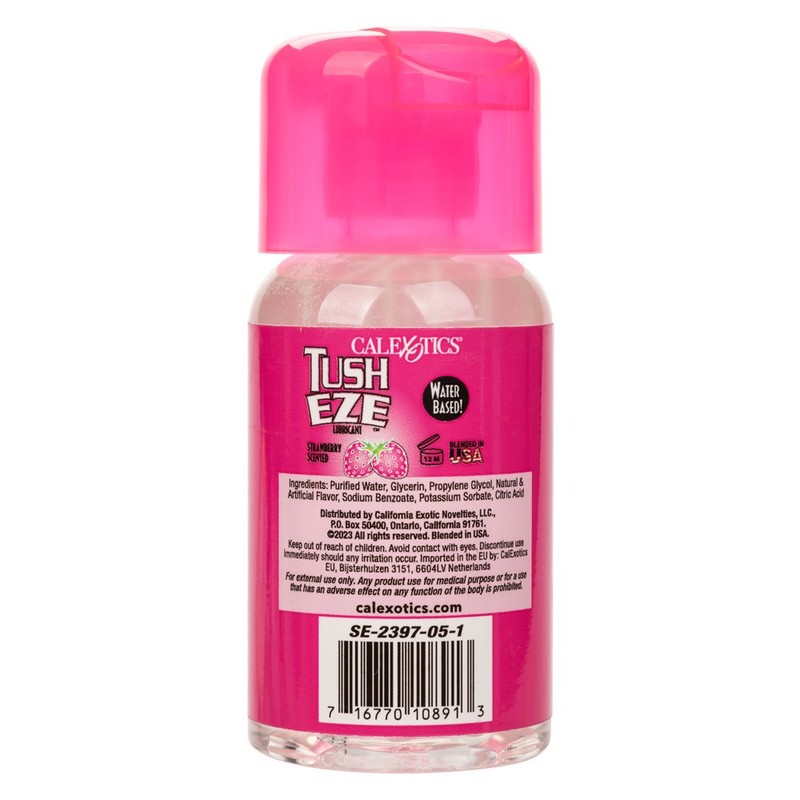 Tush Eze Lubricant – Strawberry Scented – 6 Fl. Oz./177 ml