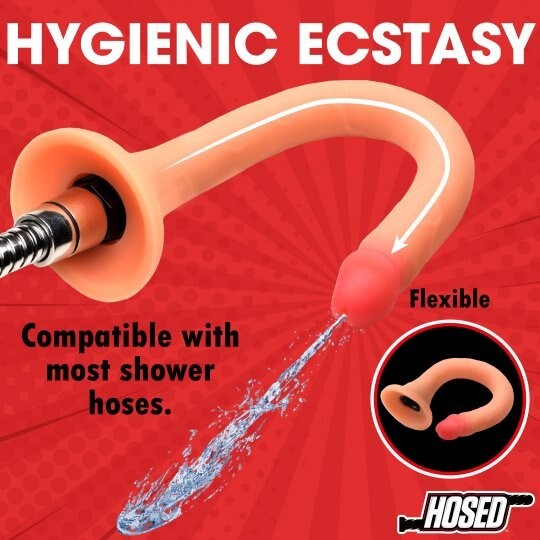 19" Slim Silicone Enema Hose gallery