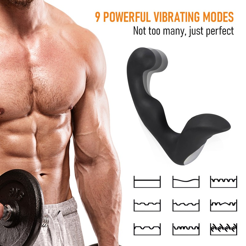 Remote Powerful Flapping Prostate Massager Dual Motor Male Waterproof Vibrators gallery