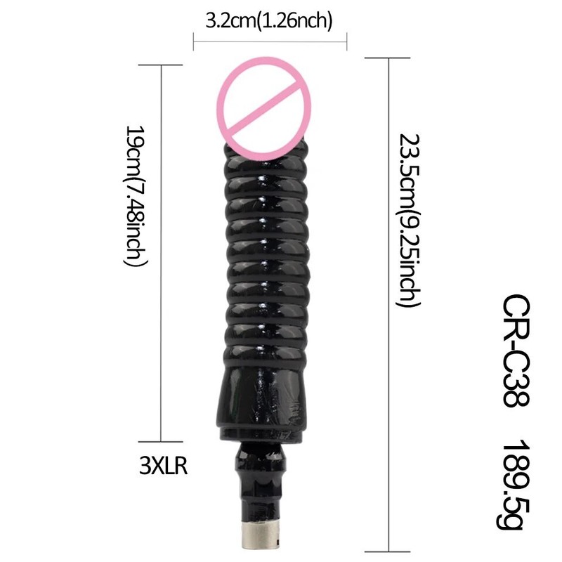 Lot Types Traditional Sex Machine A2 / F2 Attachment 3XLR Attachment Dildos Toys
