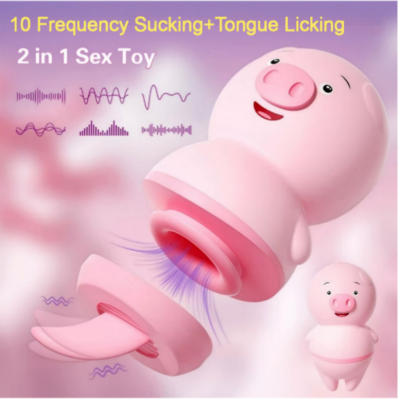 Sucking Vibrator G-spot Dildo Clitoral Massager Sex Toy For Women Adult Gift NEW