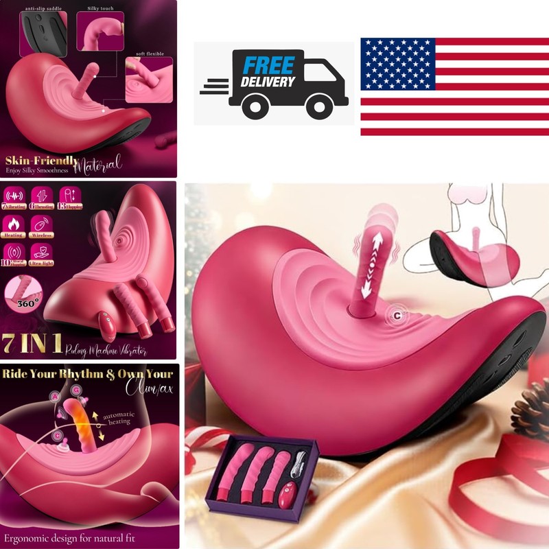 Cowgirl Sex Furniture Dildo Vibrator with Waterproof Silicone for Easy Cleaning