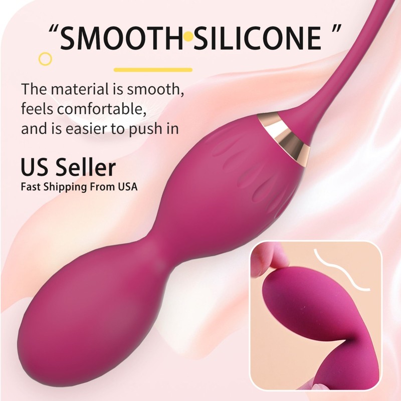 Medical-Grade Silicone Kegel Balls for Women, Vaginal Tightening, Waterproof. gallery