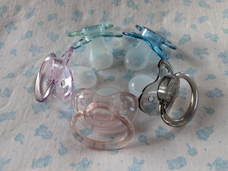 Adult Pacifier Tranparent size 6 gallery