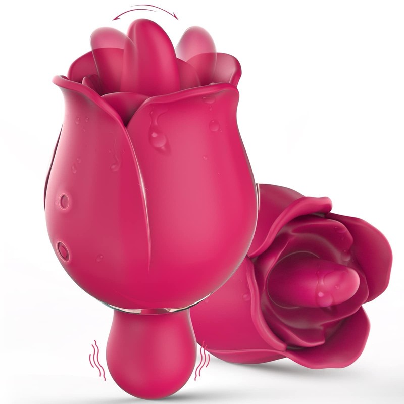 10 Speed Rose Vibrator for Women G-Spot Clit Suction Adult Toy gallery