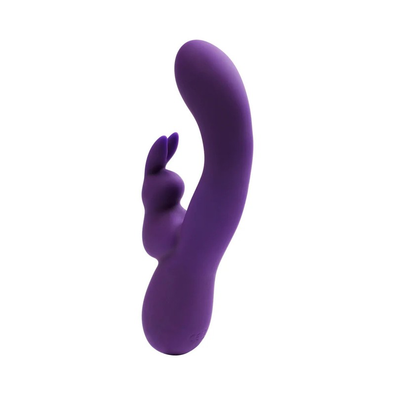 VeDO Kinky Bunny Rechargeable Rabbit Vibrator - Deep Purple gallery