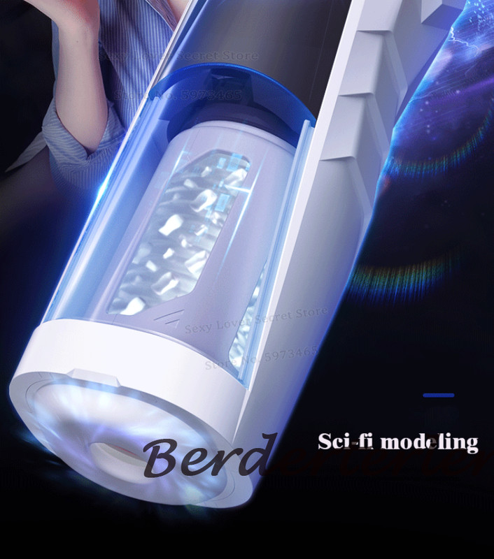 Automatic PistonTelescopic Rotating Vagina Heating Moaning Masturbation Cup Toys gallery