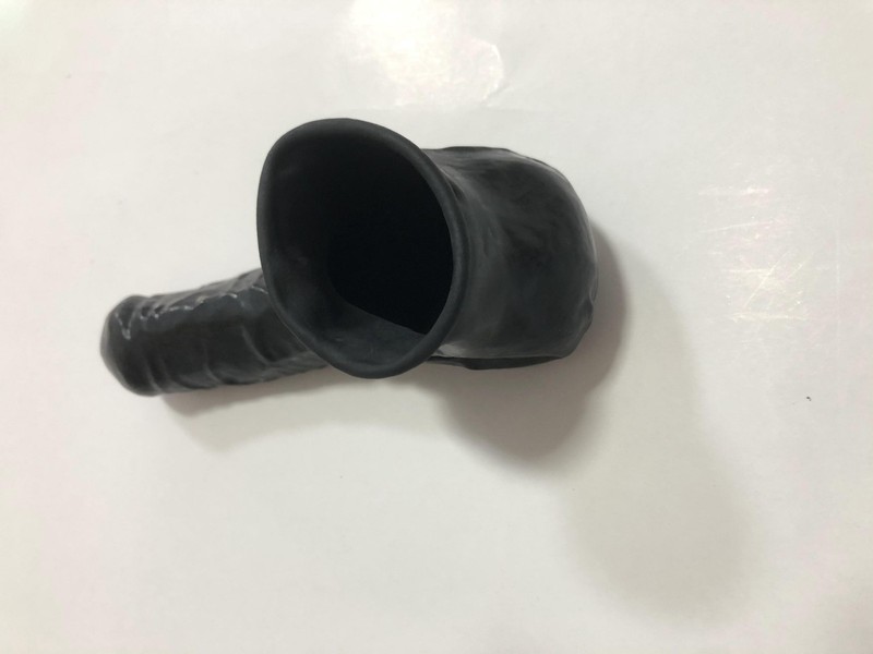 Reusable Latex Extend Sleeves Rolled-edge Penis Extend Delayed Ejaculatio Male gallery
