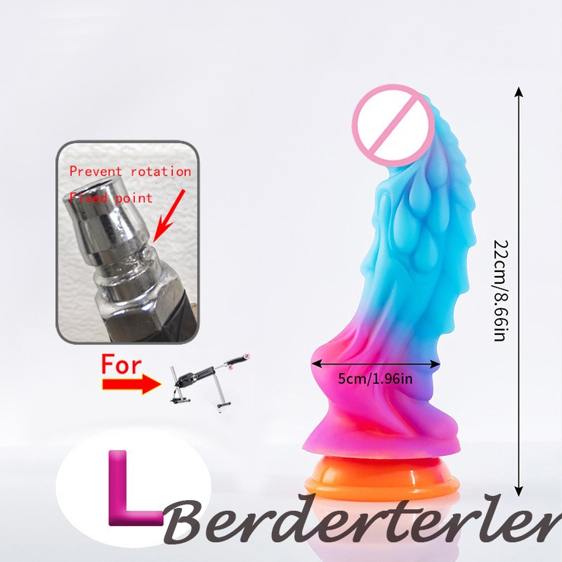 New Big Monster Dildo with 3XLR /Vac-U-Lock Connector For Sex Machine Attachment gallery