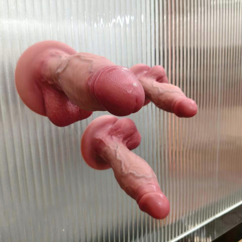 S/M/L Silicone Dildo G-Spot Thick Dong Butt Plug Suction Cup Sex Toy for Couples gallery