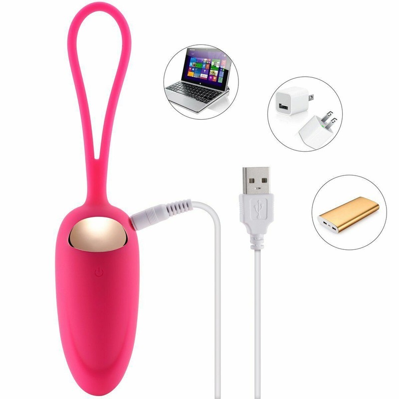 Wireless Remote Control Vibration Egg USB Charging Frequency Conversion Massager gallery
