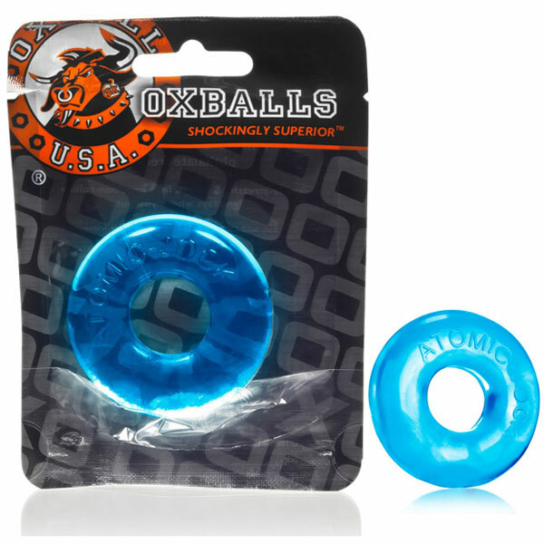 Cock Ring Oxballs Do-Nut-2 Large Atomic Jock Blue Male Erection Enhancer gallery