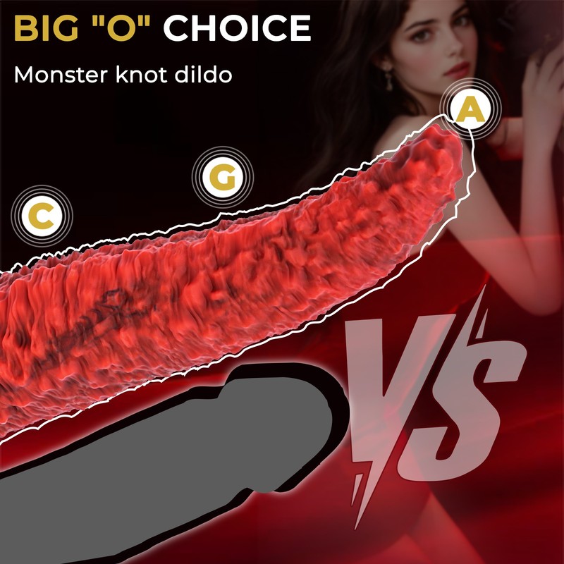 Wireless Remote Tentacle Monster Dildo with Thrusting Tongue Vibrator for G-Spot gallery