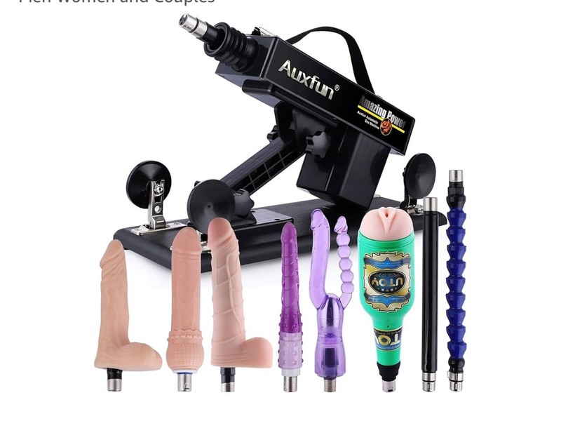 Automatic Sex Machine with Attachments
