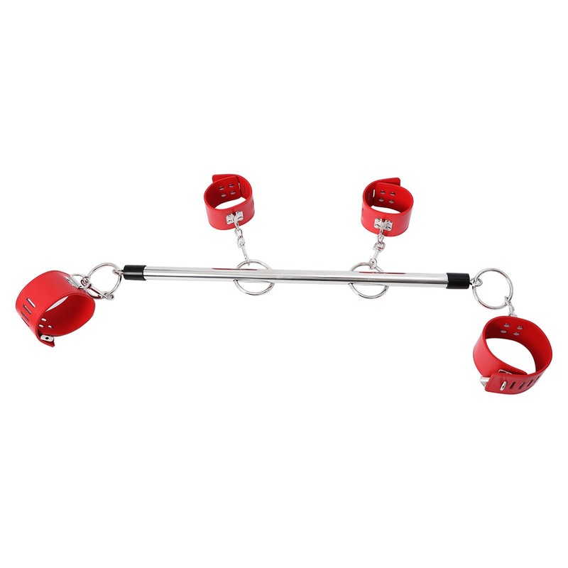 Open Leg Ankle Wrist Detachable Lockable Restraints Adjustable Cosplay Sex Toys gallery