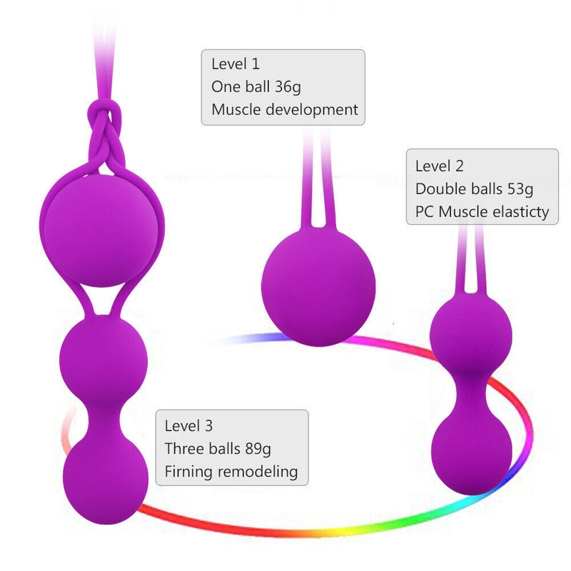 Silicone Ben Wa Kegel Chinese Balls Vaginal Mucle Pelvic Trainer Women Sex Toys gallery