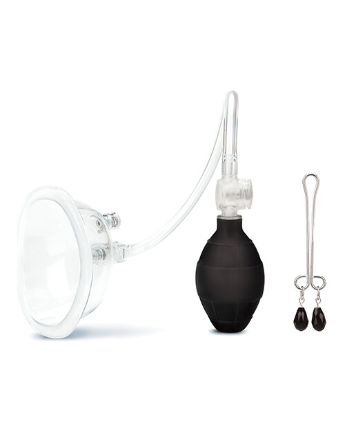 Lux Fetish Deluxe Pussy User Friendly Hand Pump Clit Clamp Included, New gallery