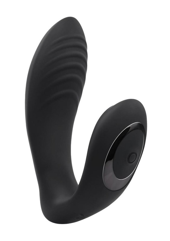 Playboy Play Time Rechargeable Silicone Dual Vibrator with Clitoral Stimulator gallery