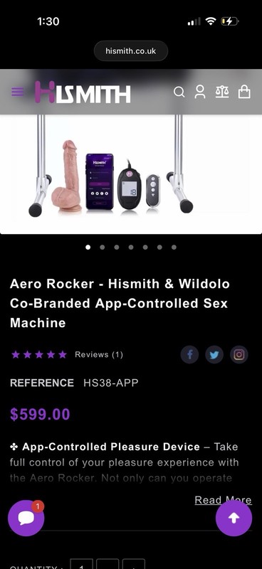 Hismith Premium Motor Base App Controlled Sex Machine - Brand New Sealed gallery