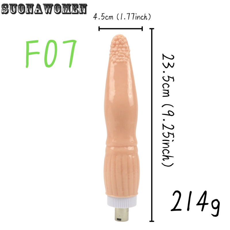Rough Beast 28Cm Large Black Dildos 3XLR Sex Machine 3Prong Accessory Machine gallery