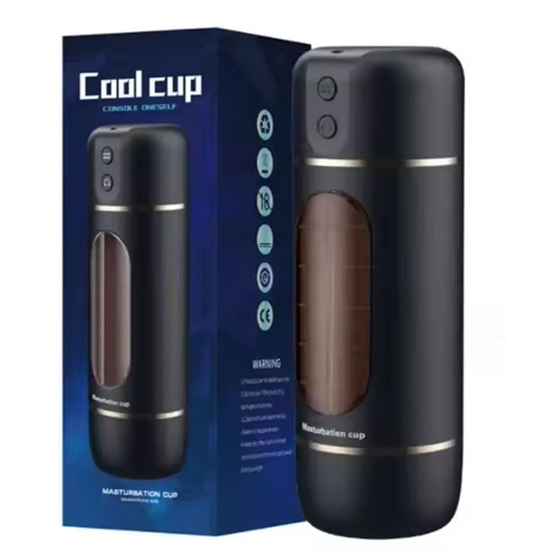 Male Masturbator Cup Sucking Vibrating Masturbation Machine Vagina Pusssy Blowjo gallery