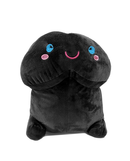Shots Short Penis Plushie – Black 8&Prime; / 20 cm