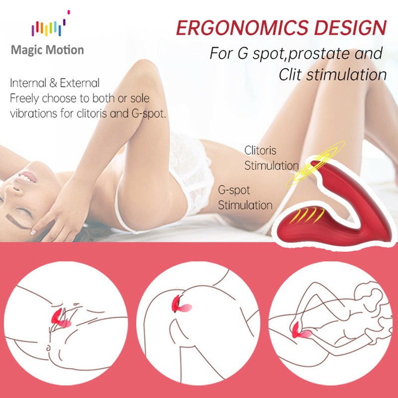 Magic Motion Umi Smart Wearable Dual Motor Vibrator Prostate Clit P G Spot Women gallery