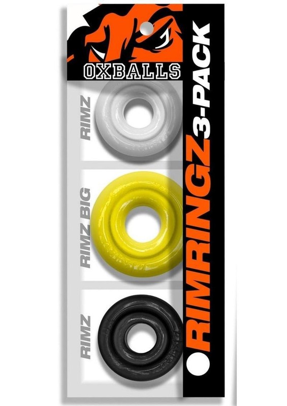Oxballs Rimringz Multi Size Cock Rings (3 Pack) – Shockwave