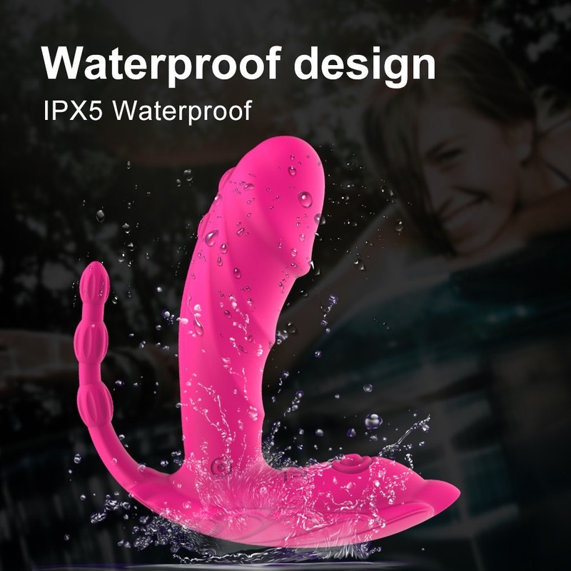 Wearable Remote Panty Vibrator Triple Stimulation G Spot Couples Vibrator gallery