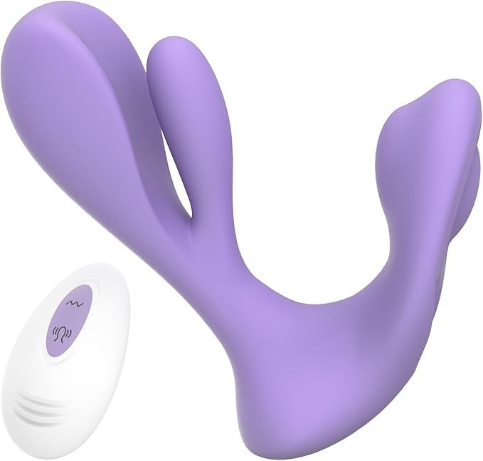 Wearable Rotating Vibrator with 3 Rotation & 10 Vibration Modes Remote Control