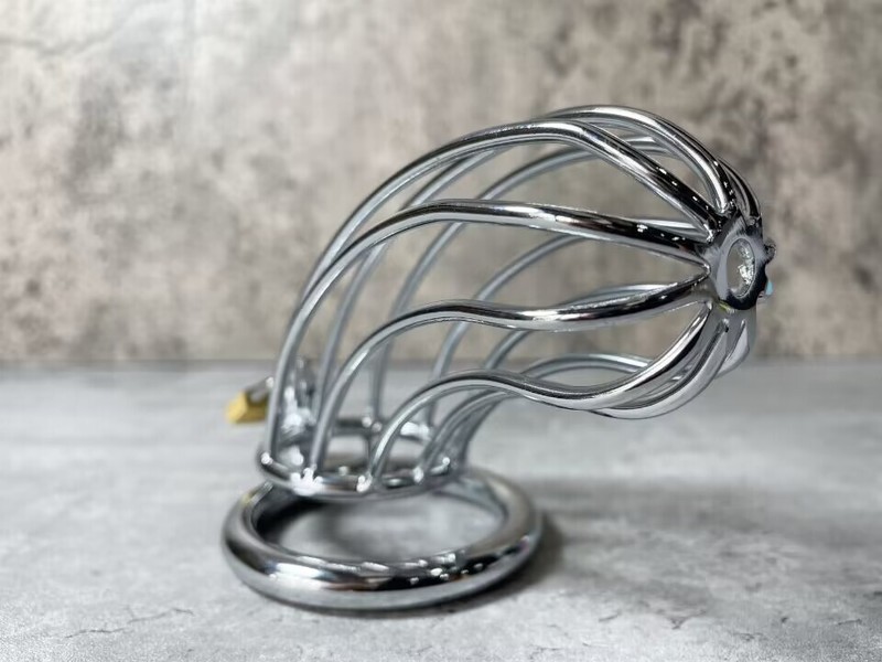 Male Chastity Penis Cock Cage Belt Device Band Auxiliary Ring Bondage Sex Toys gallery