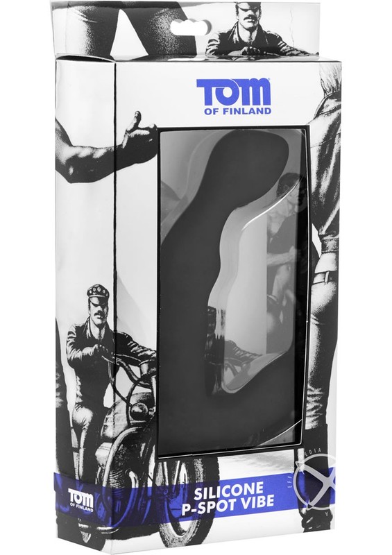 Tom Of Finland P-Spot Vibrator – Black