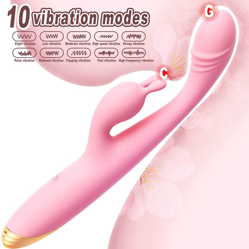 Sex Toys for Women Orgasm-Vibrator-Clit-G-Spot-Dildo-Massager-Rechargeable-Anal