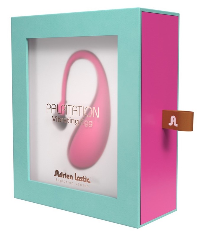 Adrien Lastic Palpitation Pink App Bullet Vibrator 9 Modes Silicone Waterproof gallery