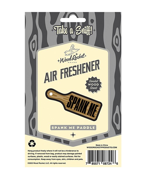 Wood Rocket Spank Me Air Freshener - Sandalwood gallery