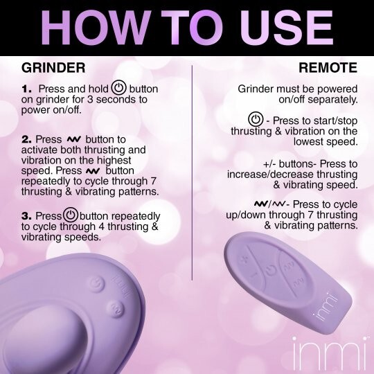Thrust n' Grind Thrusting and Vibrating Silicone Sex Grinder gallery