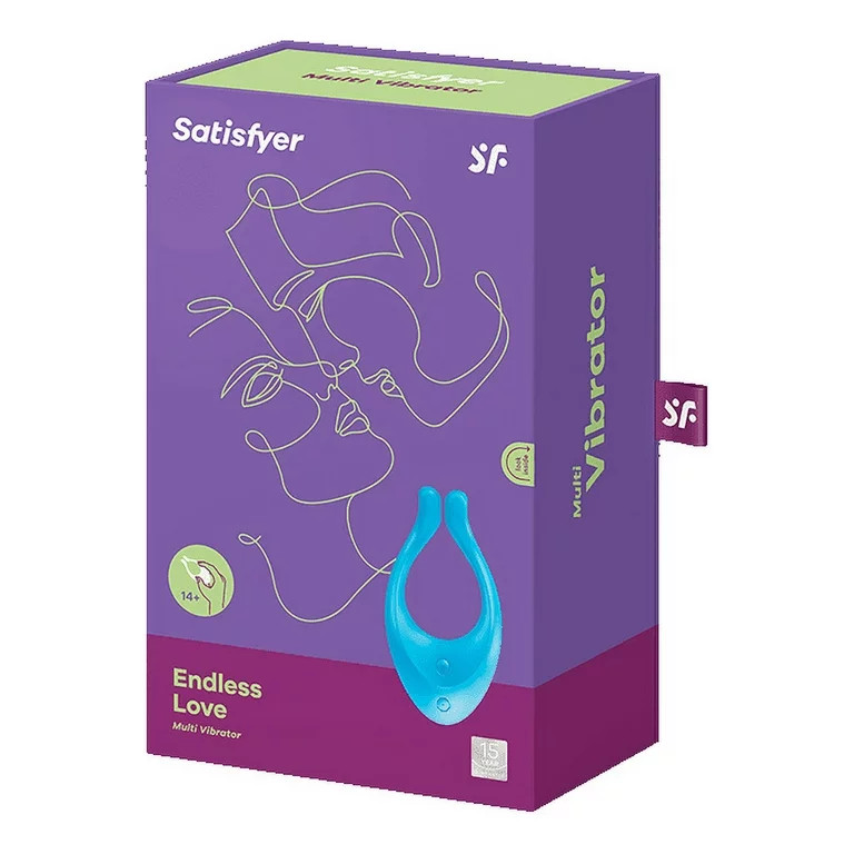 Satisfyer Endless Love Multi Vibrator – Sky Blue