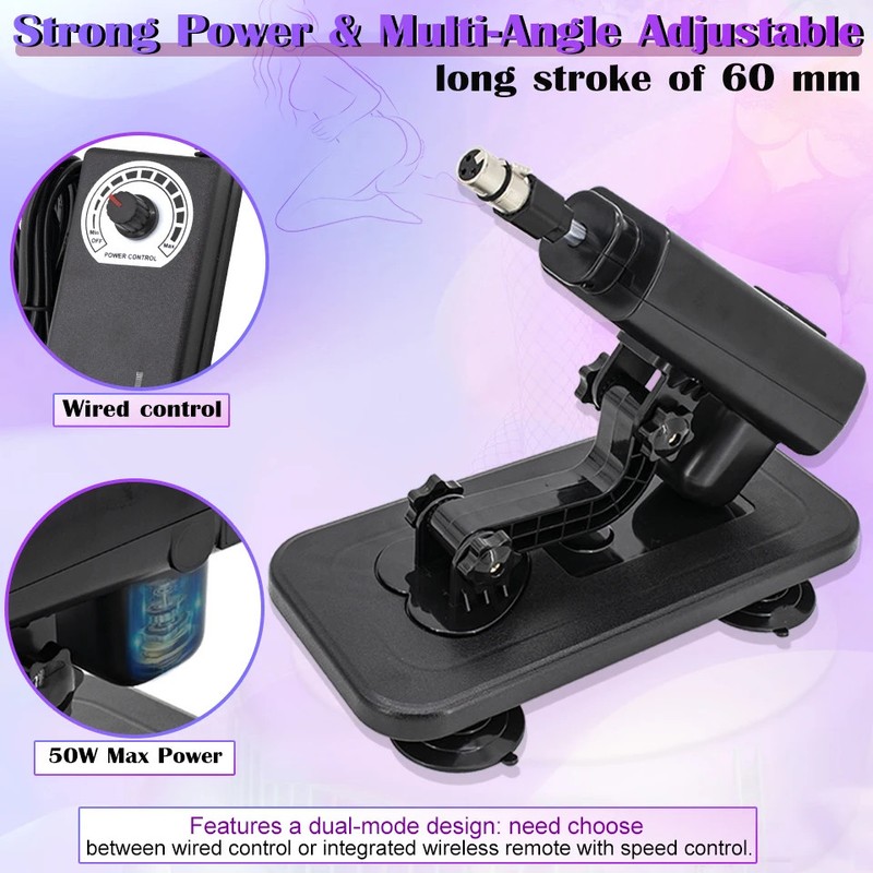 2025 Sex Machine for Woman Adjustable Masturbating Pumping Sex machine Gun