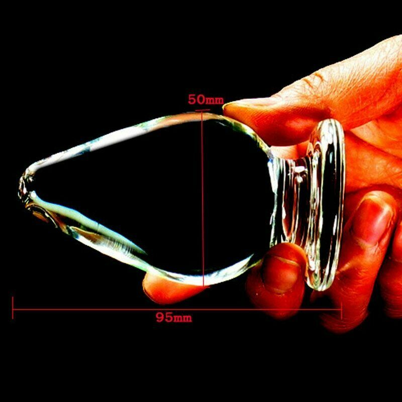Female 50mm Anal Plug Anus Dilator Buttplug G Stimulator Anal Balls Sex Toys
