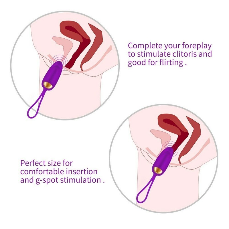 Wireless Remote Control Vibration Egg USB Charging Frequency Conversion Massager gallery