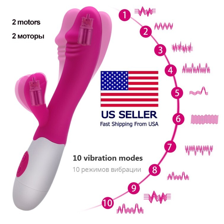 Multispeed-Vibrator-G-Spot-Dildo-Rabbit-Women-Adult-Sex-Toy-Massager
