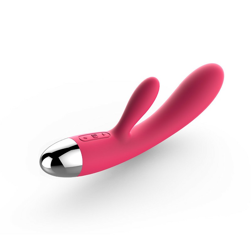 Touch Activated Rabbit Shaped Handheld Massager & 3.3oz Premium Water-Based Lube gallery