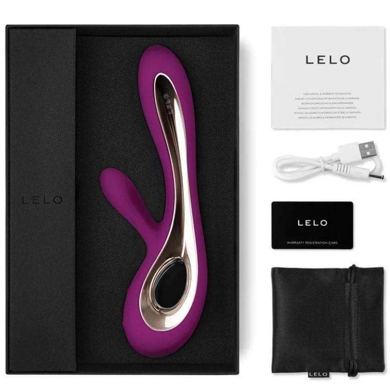 Lelo - Soraya 2 Deep Pink Rabbit Vibrator gallery