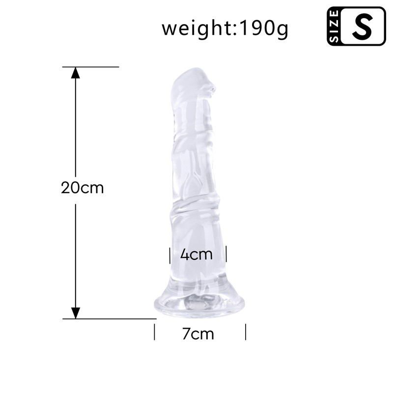Jelly Dong Big Large Huge Dildo Suction Cup Waterproof Vagina Sex Toys for Women